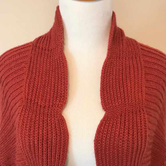 Anthropologie scalloped cocoon cardigan S - Picture 4 of 7